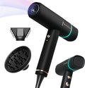 Hair Dryer with Diffuser Blow Dryer High-Speed Ionic BlowDryer Powerful 1600 Watt Motor for Fast Drying and Straight &amp Wavy Hair Low Noise Lightweight Professional Hairdryer for Home Salon