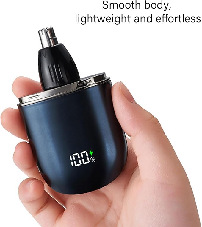 Multifunctional Hair Removal Tool with 6pcs Attachments Beard Shaver Hair Trimmer USB Charging for Travel Ear and Eyebrow Grooming Kit