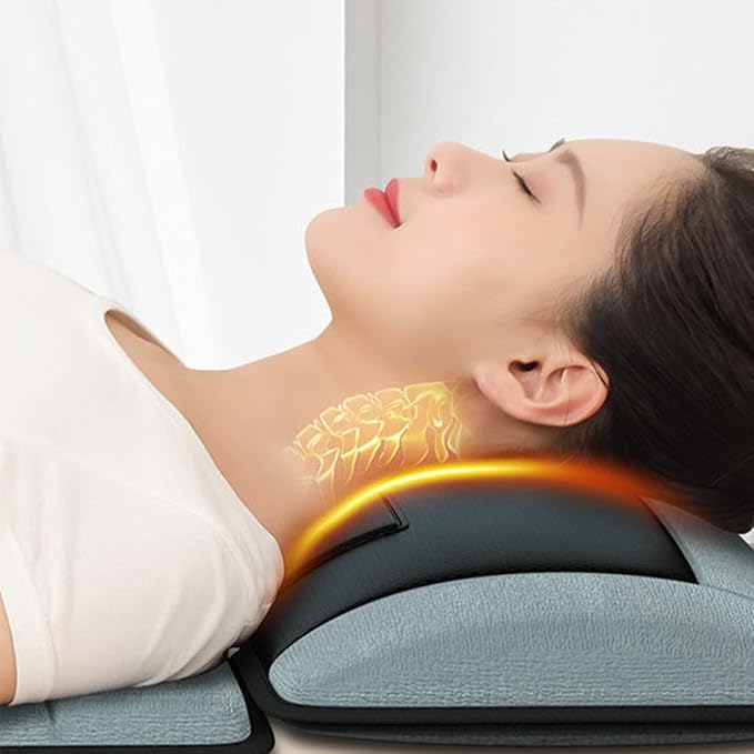 Massage MattressLightweight Whole Body Electric Vibrating Mat | Multifunctional Electric Bed Massager Tool for Neck Back Hip Waist