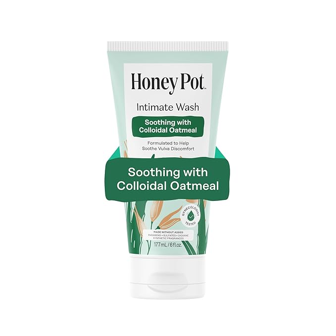 The Honey Pot Company - Feminine Anti-Itch Soothing Wash &amp Anti-Itch Spray Bundle - At Home or On the Go Wash &amp Medicated Spray to Relieve Itching &amp Discomfort - Maximum Strength - Feminin
