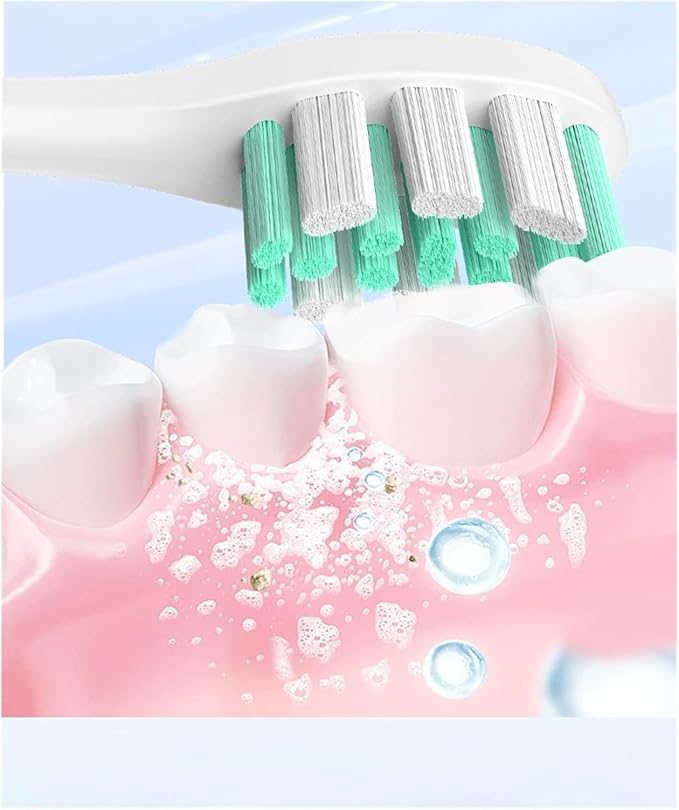 Replacement Toothbrush Head.Compatible for Usmile Y4 Y10 Y1S Y20 Y10PRO Y20PRO Electric Toothbrush(Gray 4PCS)