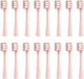 Replacement Toothbrush Head for NX7000 Electric Soft16pcs(16PINK)