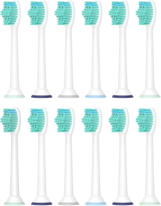 12/16/20Pcs Toothbrush HeadsCompatible for HX6780 HX6781 HX6782 HX6902 HX6910 HX6911 HX9044 HX6074 HX9024 HX6730 HX6062(12PC)