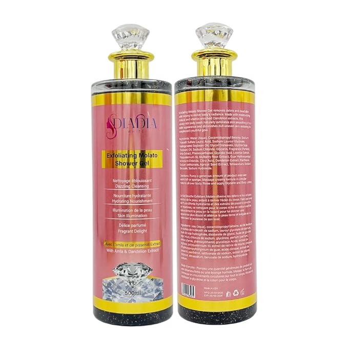 Molato Gluta Diamond Super Lightening Foaming Shower Gel 500ml 1piece