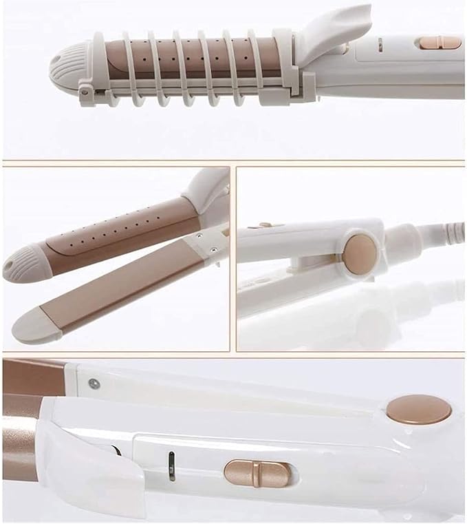 Hair Straightener Brush – Hair Straightening Iron with Built-in Comb 20s Fast Heating Anti-Scald Perfect for Professional Salon at Home