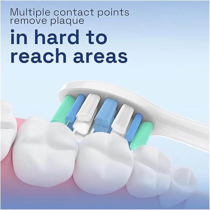 12/20 Pcs Toothbrush Replacement Brush Heads Refills Compatible for Sonicare 1100 2100 4100 5100 6100(White-20 Pcs)