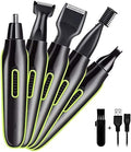 5 in 1 Ear Nose Hair Trimmer for Men Women Electric Facial Hair Trimmer with - Stainless Steel BladesProfessional Waterproof for Nose Ear Eyebrow Beard