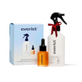 Everist The Glow &amp Go Ritual Set – Vitamin C &amp Bakuchiol Body Oil Spritz + Travel Mini | 12x Vitamins Fast-Absorbing Vegan &amp Biodegradable Skin Care Duo | 180ml + 30ml