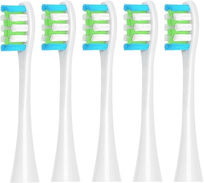 15PCS Replacement Brush Heads Electric ToothbrushCompatible for Oclean Spark Flow X Pro Elite(White)