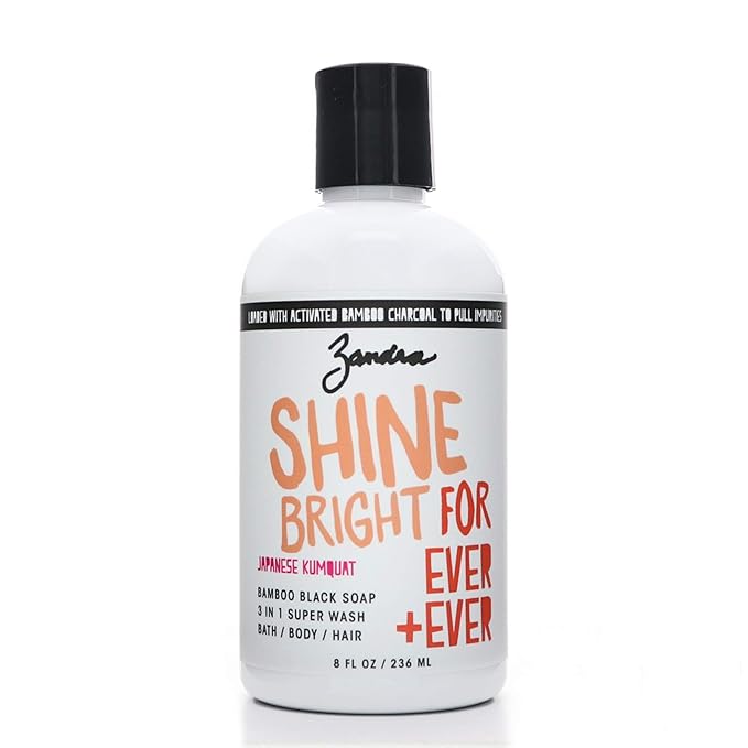 ZANDRA Japanese Kumquat Black Soap 3 In 1 8 OZ