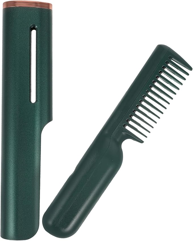 GALPADA Brush Hair Straightener Comb Hot Comb Styling Tool Compact and Portable