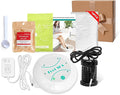ANDECH® Portable Ion Foot Spa-Ion Foot Bath Detox Machine-for ToxinsHeavy Metals&ampFree RadicalsNo Bucket Design with Himalayan Pink Salt with Array Disposable Liners TowelEasy 30' Home Detox