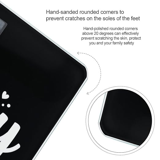 Energy Saving Scale Bathroom Weighing Scale Smart Scale for Body Weight Digital Love Heart Diamond Bride Wifey Gift