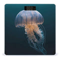 3D Jellyfish Weight Scale Large Bathroom Scales Digital Weight with Bright LED Display Non Slip Automatic Weighing Scale Fashion Weighing Machine for Body