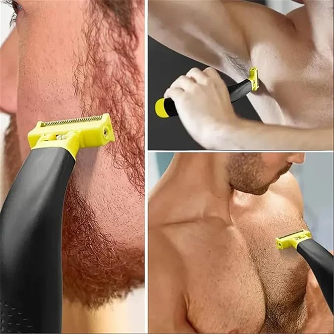 Gentle Dry Shaver (Black Yellow)