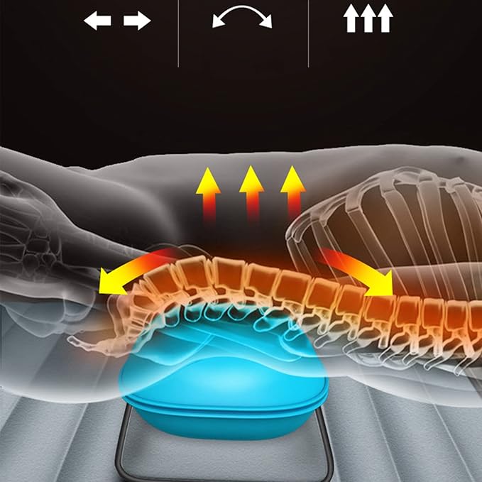 Full Body Vibrating Massage Mat Back Massager -Deep Tissue Kneading Massage Chair Pad for Full BackChair Massager for Home or Office