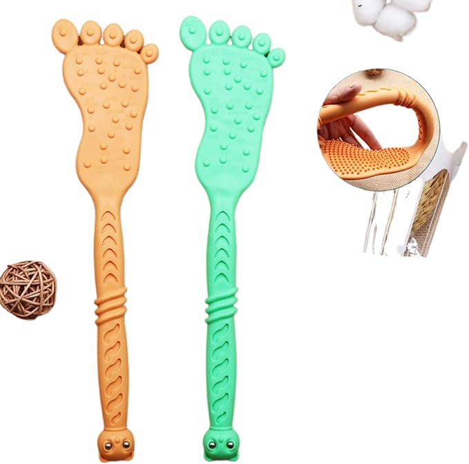 新款脚掌按摩拍经络拍痧板 Extendable Back Scratcher养生经络拍家用捶背器多功能按摩拍痧板 Extendable Back Scratcher HomeOffice Body Electric Massagers