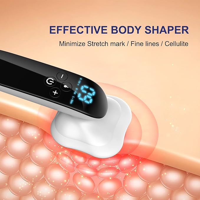 4 Heads Pro Max Version Cellulite MassagerCordless Body Shaping Machine for Arms Legs Back.