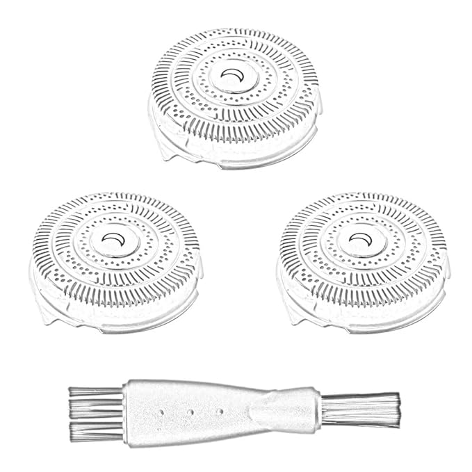 JRSMART 3Pcs Shaver Replacement Head Blades for Phi&amplips Norel&ampco 8140XL 8150XL 8160XL 8170XL 8171 8175