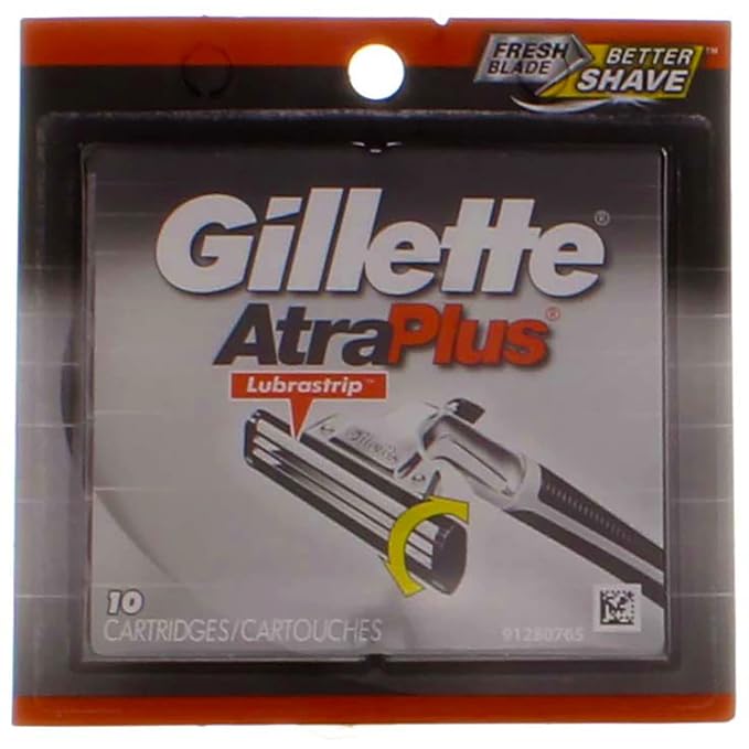 Gillette Atra Plus Cartridges 10 CT (Pack of 3)