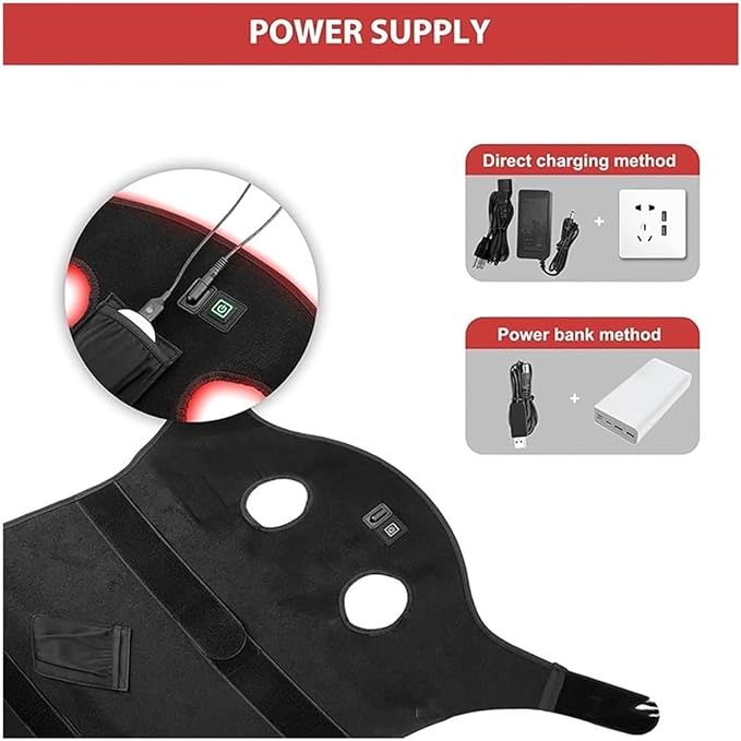 Red Light LED Horse Therapy Device Portable Deep Light Therapy Wearable Horses Infrared Light Therapy Device for Horse Head Horse Muscle Recovery(1pcs)