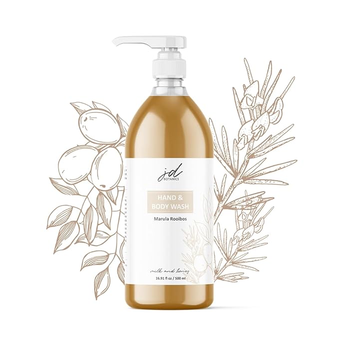 JDBotanics Marula Rooibos Hand and Body Wash (16.9 fl oz Large)
