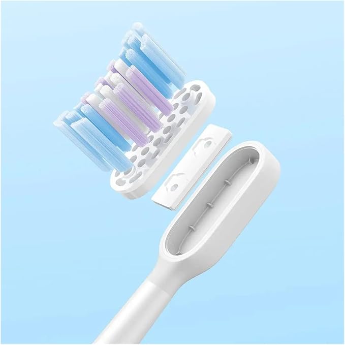 Compatible for Sonic Electric Toothbrush T501/T501C Head 2pcs Full Effect Brightening Type Brush Replacement Heads(Model 6)