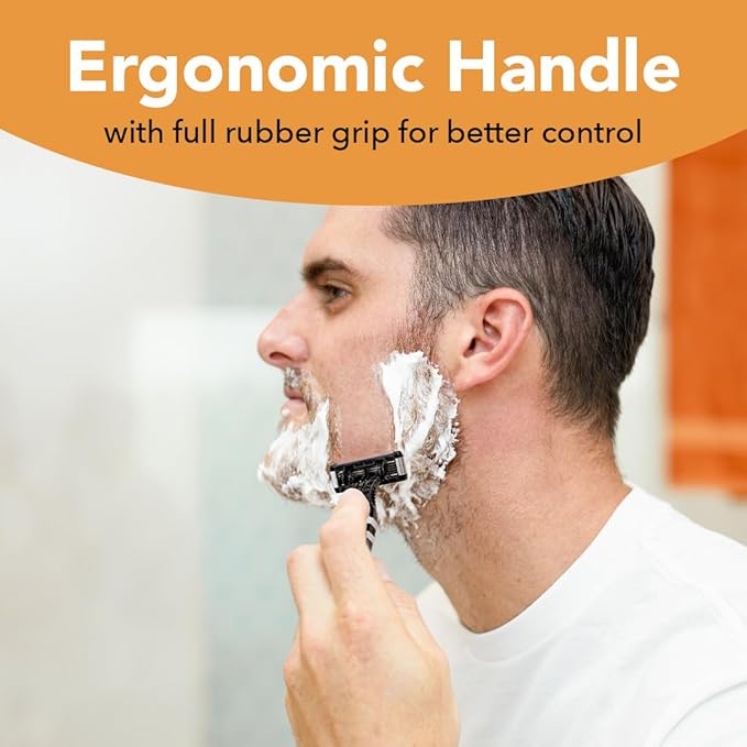 BIC Flex 5 Disposable Razor for Men Sensitive Skin Razor For a Smooth Comfortable and Close Shave 10 Piece Razor Set