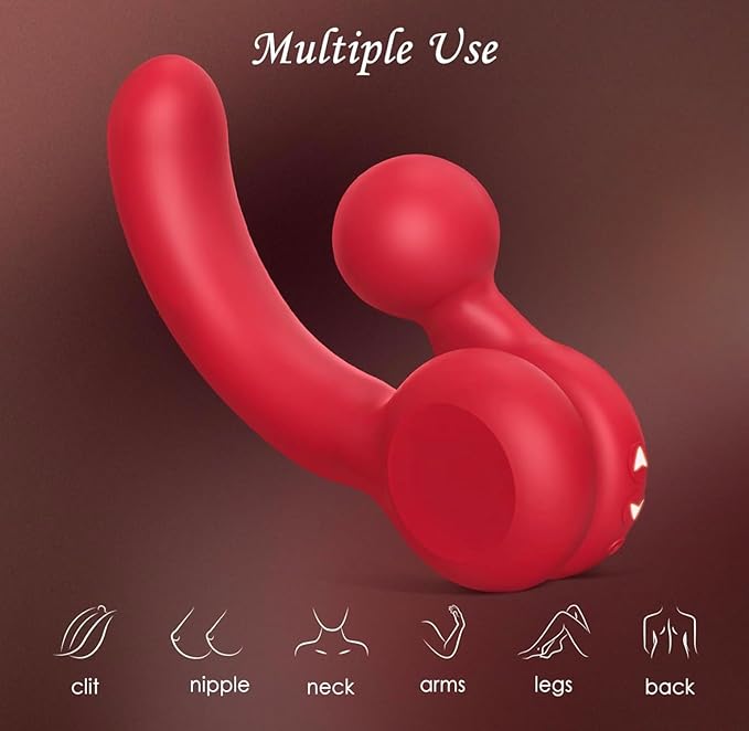 Ergonomic Deep Tissue Massage Tool - Adjustable ntensity for Relaxation and Pain Relief QW31482