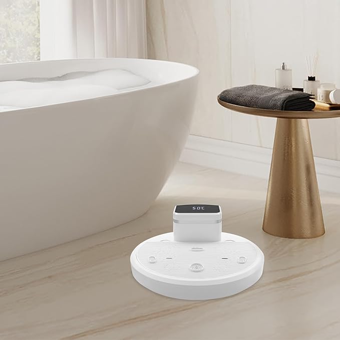 Full Body Dryer After Shower 1400W Body Heater Blow Dryer Waterproof Shower Dryer with Anti-Slip Foot Pad and Intelligent Touch Screen for Home Bathroom
