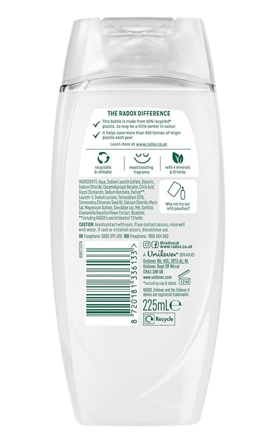 Radox Feel Good Fragrance Moisturise Shower Cream 250ml (PACK OF 4)