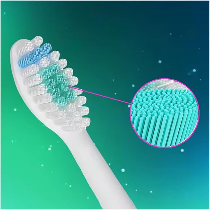 Electric Toothbrush Accessories Brush Head - Compatible for Philips HX5310 HX5350HX5351HX5352 HX5400(2pcs)