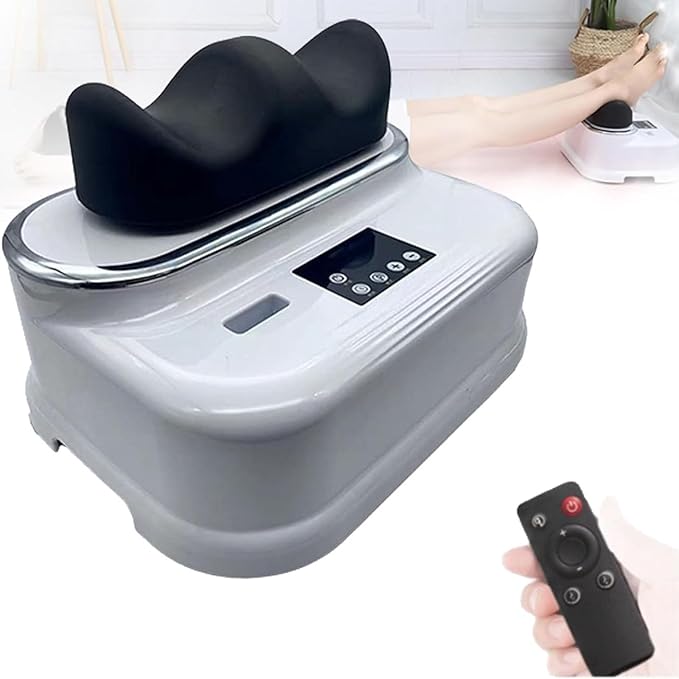Foot Massager with Remote Control Adjustable 30 Speed Swing Fitness Blood Chi Machine for Muscle Relaxation and Shaking Exercise