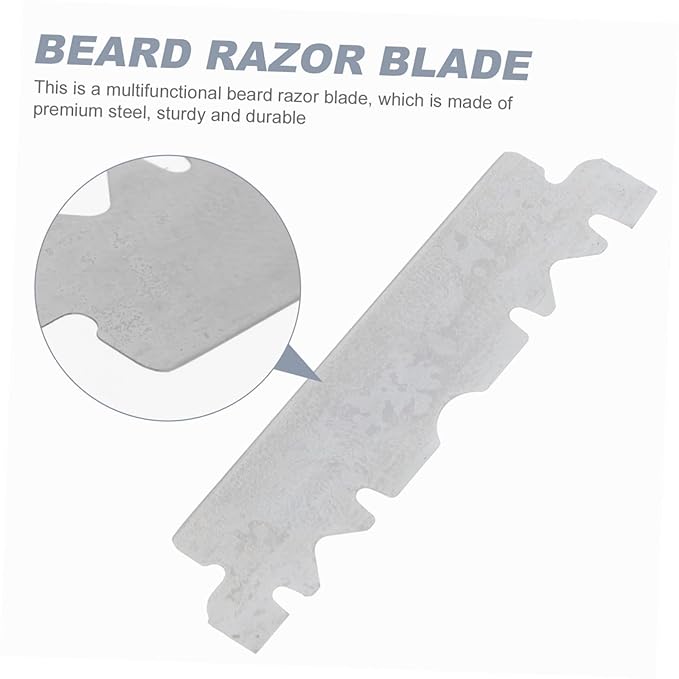 GALPADA 400pcs Single Face Old Folding Barbershop Cutter for Household Shaving and Grooming Needs