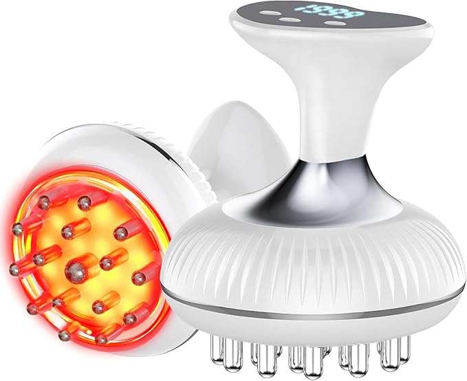 Lymphatic Drainage Massager Anti-Cellulite Massager For Body Cellulite and Thigh &amp Belly Stretch Marks Reduction Handheld Massage tools for lymphedema &amp lipedema Sciatica Nerve pain relief