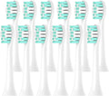 4/8/12/16PCS Compatible for HX6982 Replacement Toothbrush Heads Sonic Electric Vacuum DuPon Soft Bristle Brush(PHILIPS-12pcs)