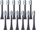 4/8/12/16PCSCompatible for XIAOMI MIJIA T302 Replacement Toothbrush Heads Sonic Brush(T302 Purple-12pcs)