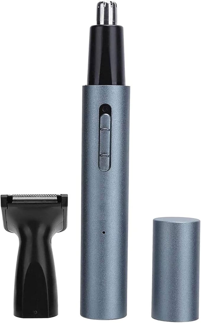 Nose and Ear Hair Trimmer – Painless Precision Tool with Rechargeable Battery Wet/Dry Easy to Clean