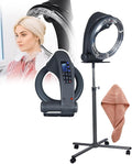 3-in-1 Orbital Hair DryerProfessional Salon Standing Hair Dryerwith TowelUniform Temperature ControlUniversal Pulley BaseTelescopic Rod DesignProfessional Orbiting Infrared Hair Dryer