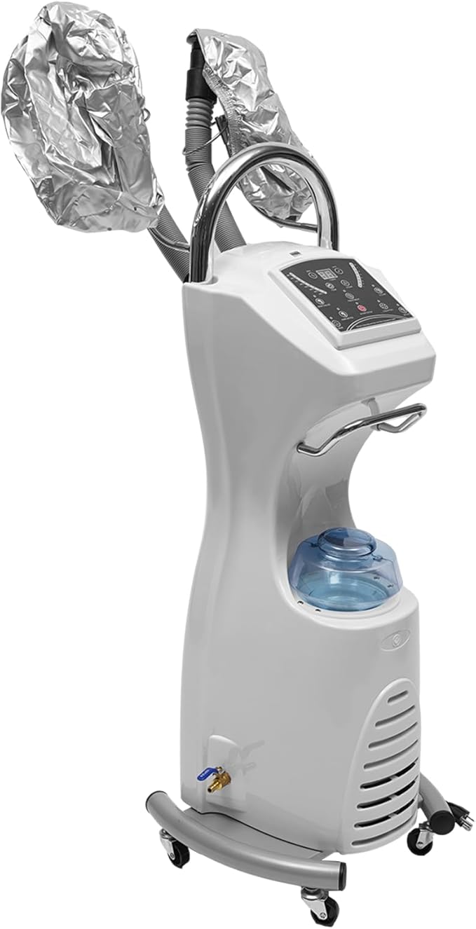 Stand Hair Steamer 7 in 1 Freestanding Salon Hair Dryer Hair Color Perm Processor Hair Treatment Salon SPA