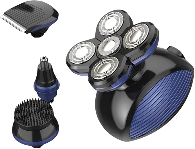 Electric Trimmer USB Shaver for Men Portable Beard Nose Hair Grooming Kit Fast Shaving for Home Use