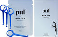 PUL Dental Care Bundle: Pack of 200 Floss Picks + 4-Pack of Clear Aligner Removal Tool – Mint Teeth Flossers for Deep Cleaning Tool for Invisalign &amp All Clear Aligners &amp Retainers