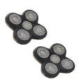2025 Upgraded 2-Pack Replacement 5-Blade Electric Shaver Head for Remington Balder Pro Model XR1600 XR7000 RX5 RX7