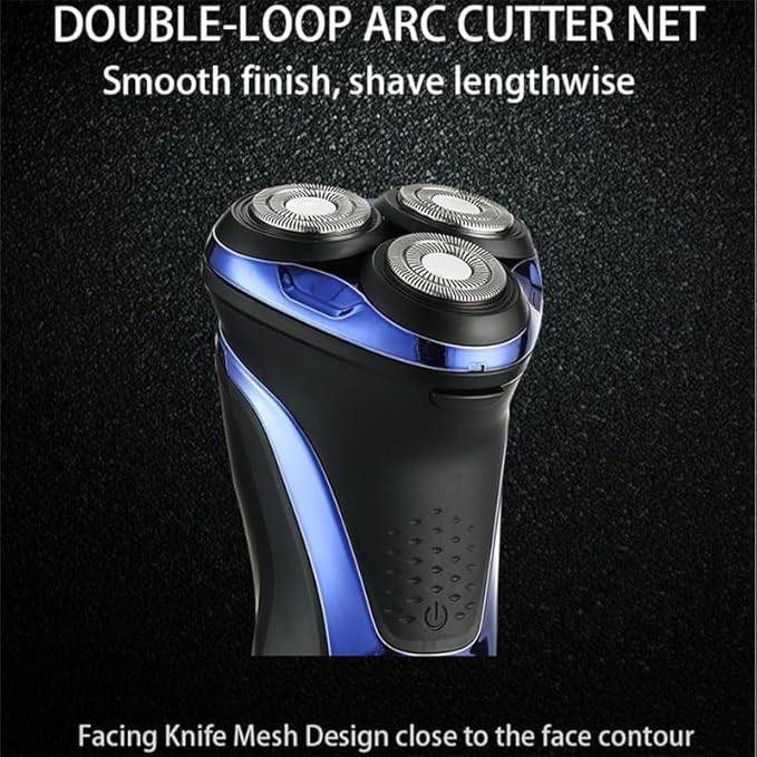 Electric Shavers for Men Electric Shaver Professional Razor Waterproof Beard Trimmer Rotary 3D Floating Shaving Rechargeable Electric for Men