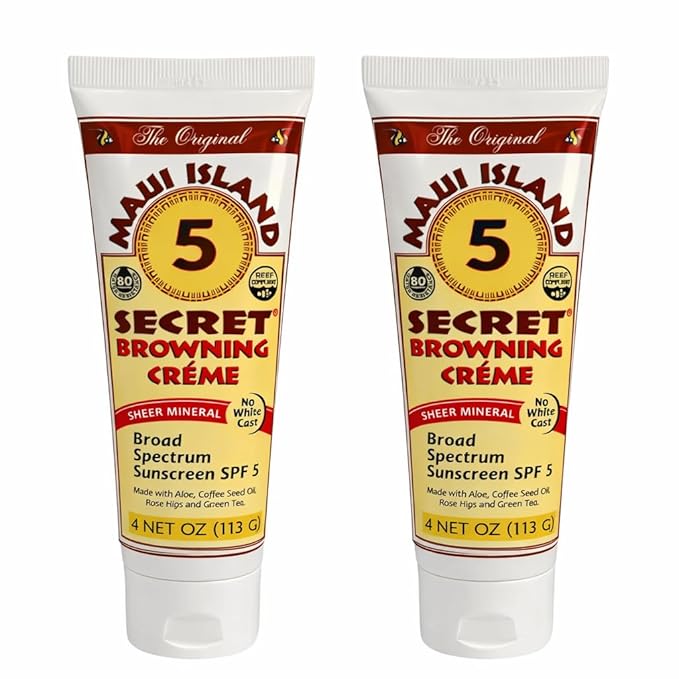 Maui Island Secret Browning Creme SPF 5 - PACK of 2