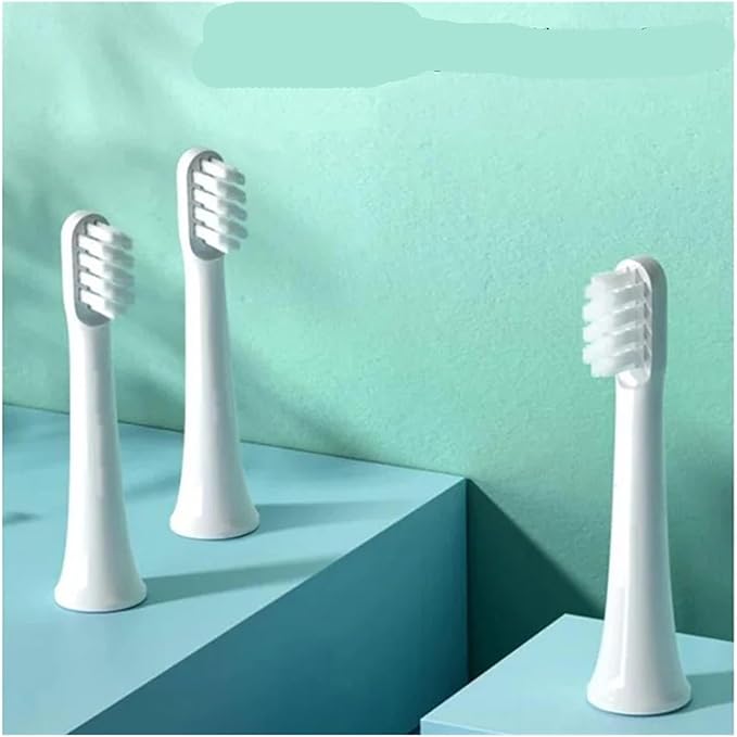 12PCS Brush Heads ReplaceableCompatible for XIAOMI T100 Toothbrush(5White5Pink)
