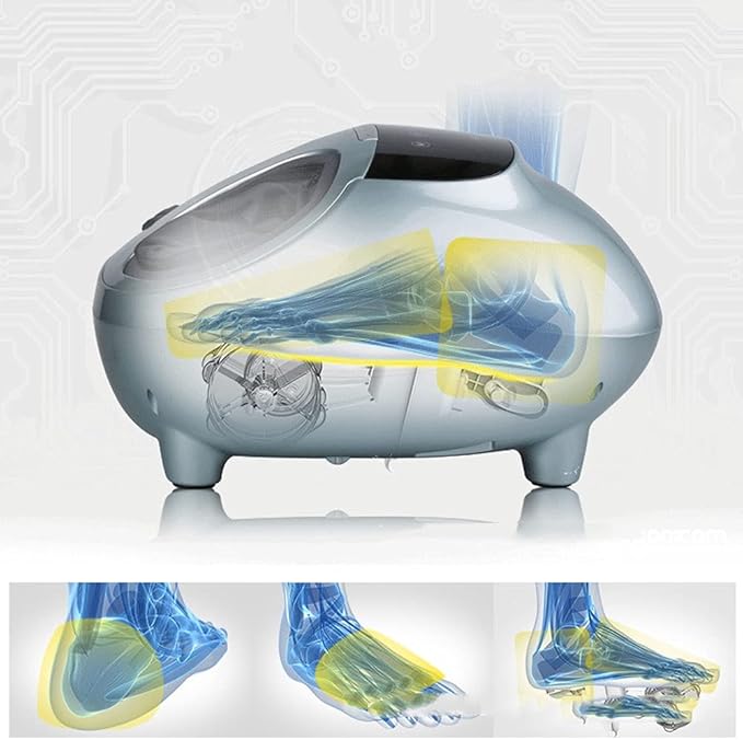 Shiatsu Foot Massager Electric Foot Massage Machine Rolling and Pressure Massage Foot Massager with Heat for Deep Kneading Therapy Suitable for Home or Office Use (Color : Pink)