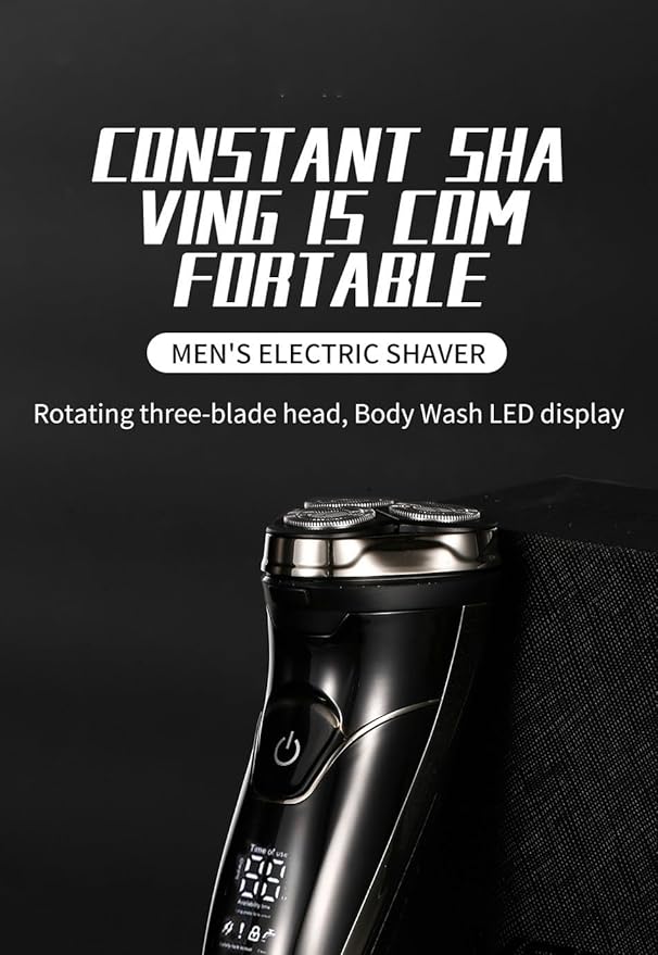 Head Shavers for Bald Men Shaver Professional Shaving Machine Electric Razor Waterproof Beard Trimmer Rechargeable Hair Trimmer Shaver for Men