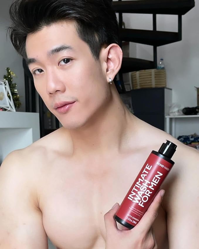Bond Wash – Intimate Wash for Men (130ml) – Gentle &amp Refreshing Hygiene Solution (Aries)
