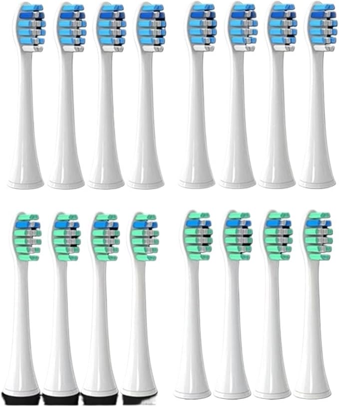 Compatible for Toothbrush Brush Head Replacement Heads HX3/HX6/HX9 Series HX3210/3211/6150/6500/6510/6530/9342/6730(8P2 8P3)
